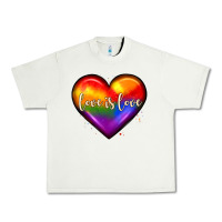 Pistachio love is love heart Urban Heavy Tee - JahusDesignShop