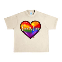 Sandshell love is love heart Urban Heavy Tee - JahusDesignShop