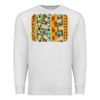 Oatmeal Heather fall brushstroke Premium Sweatshirt - BundleAndBundleShop