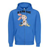True Royal so hoppin boujee easter bunny  belt bag ins Zipper Hoodie - MaliasSmallBusiness
