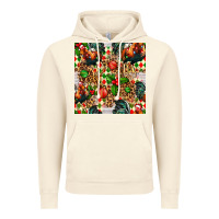 Vintage Artic christmas leopard chicken Vintage Hoodie - FaDigitalArtStudio