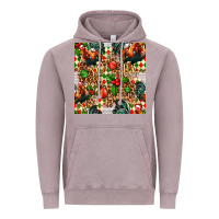 Christmas Leopard Chicken Vintage Hoodie | Teevron