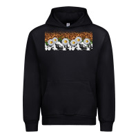 Black cowhide leopard daisies Urban Hoodie - TumblerDesignByShophia