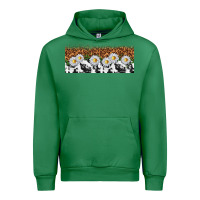 Emerald cowhide leopard daisies Urban Hoodie - TumblerDesignByShophia