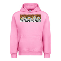 Fuchsia Pink cowhide leopard daisies Urban Hoodie - TumblerDesignByShophia