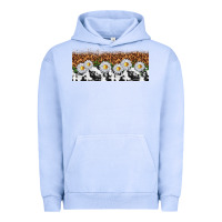 Pigment Grape Ice cowhide leopard daisies Urban Hoodie - TumblerDesignByShophia
