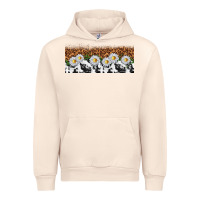 Sandshell cowhide leopard daisies Urban Hoodie - TumblerDesignByShophia