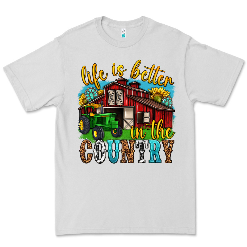 Life Is Better In The Country Western Premium Tee by texasbilliewilder | Teevron