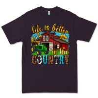 Plum life is better in the country western Premium Tee - texasbilliewilder