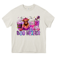 Halloween Boo Heifer Coffee Cups Heavy Core Tee | Teevron