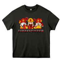 Asphalt firefighter gnomes Heavy Core Tee - Artiststas