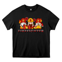 Black firefighter gnomes Heavy Core Tee - Artiststas