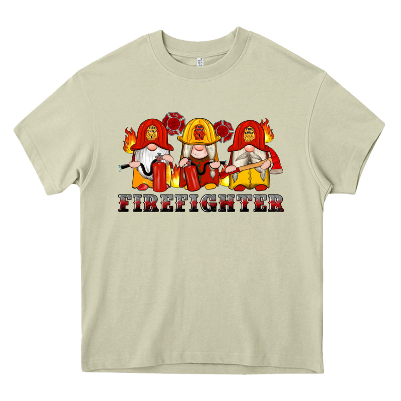 Firefighter Gnomes Heavy Core Tee by Artiststas | Teevron