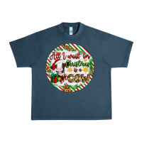 Midnight Navy Christmas all i want for christmas is a cow Urban Heavy Tee - Artiststas