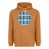 Meerkat Winter Tartan Patch Heavyweight Hoodie - BundleAndBundleShop