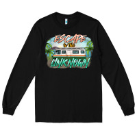 Black escape to the unknown Long Sleeve Tee - NancyCooperArtShop