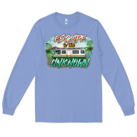 Colony Blue escape to the unknown Long Sleeve Tee - NancyCooperArtShop
