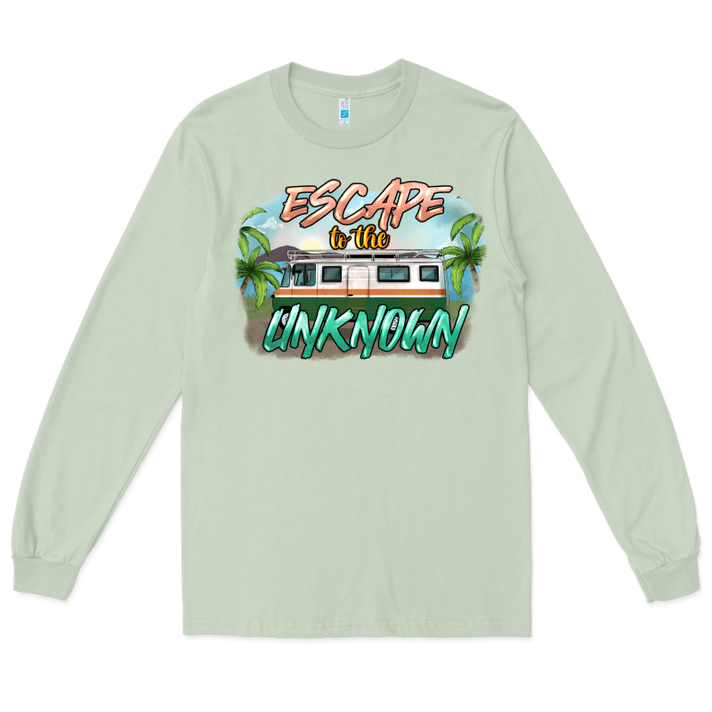Escape To The Unknown Long Sleeve Tee by NancyCooperArtShop | Teevron