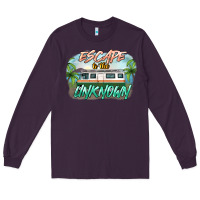Plum escape to the unknown Long Sleeve Tee - NancyCooperArtShop