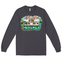 Smoke escape to the unknown Long Sleeve Tee - NancyCooperArtShop