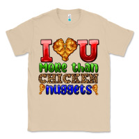 Mushroom i love you more than chicken nuggets Classic Tee - AdoDesignShop