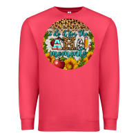 Cardinal i do it for the aha moments round earring Premium Sweatshirt - BundleAndBundleShop