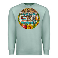 Seafoam i do it for the aha moments round earring Premium Sweatshirt - BundleAndBundleShop