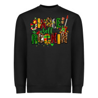 Black jingle bell rockin Heavyweight Sweatshirt - AdoDesignShop