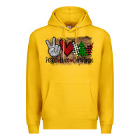 Lemon Peace Love Christmas Premium Hoodie - Bettercallsaul