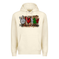 Sandshell Peace Love Christmas Premium Hoodie - Bettercallsaul