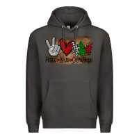 Smoke Peace Love Christmas Premium Hoodie - Bettercallsaul