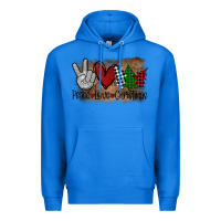 True Royal Peace Love Christmas Premium Hoodie - Bettercallsaul