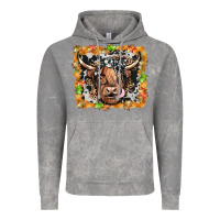 Cloud Rock highland cow Vintage Hoodie - JahusDesignShop