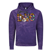 Cloud Purple coffee İs mt love Vintage Hoodie - CowhideDigitalArt