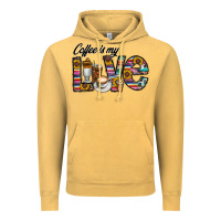 Vintage Mustard coffee İs mt love Vintage Hoodie - CowhideDigitalArt