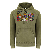 Vintage Olive coffee İs mt love Vintage Hoodie - CowhideDigitalArt