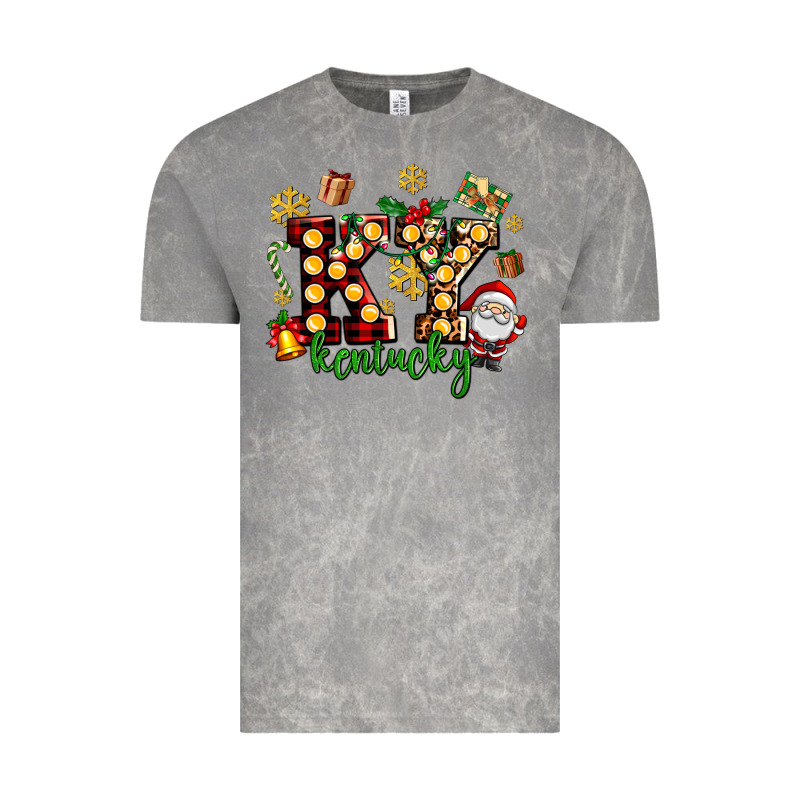 Ky Kentucky Christmas Vintage Tee by AdoDesignShop | Teevron