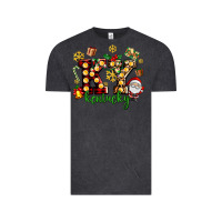Vintage Black ky kentucky christmas Vintage Tee - AdoDesignShop