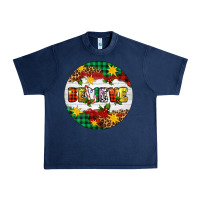 Navy Christmas Believe Urban Heavy Tee - Artiststas