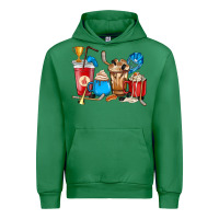Emerald Hockey coffee cups Urban Hoodie - HowdyJamesFarm