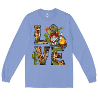 Colony Blue love camping gnome Long Sleeve Tee - BarkalooDesign