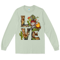Matcha love camping gnome Long Sleeve Tee - BarkalooDesign
