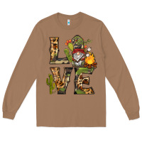 Toasted Coconut love camping gnome Long Sleeve Tee - BarkalooDesign