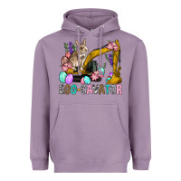 Lavender Egg Cavator Easter Heavyweight Hoodie - BundleAndBundleShop