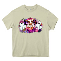 Mossy Halloween ghost Heifer Heavy Core Tee - RanaPortraitStore