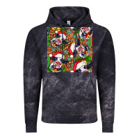 Cloud Black christmas leopard cow Vintage Hoodie - FaDigitalArtStudio