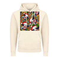 Vintage Artic christmas leopard cow Vintage Hoodie - FaDigitalArtStudio