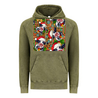 Vintage Olive christmas leopard cow Vintage Hoodie - FaDigitalArtStudio