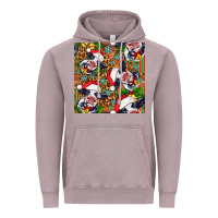 Vintage Zinc christmas leopard cow Vintage Hoodie - FaDigitalArtStudio
