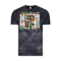 Cloud Black love camp Vintage Tee - JahusDesignShop